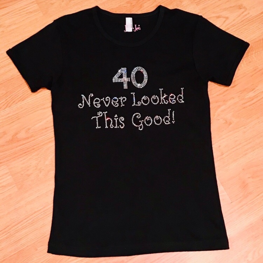 American Apparel Rhinestone Top